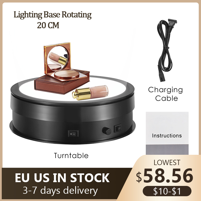 Photography Lighting For Products - 20 CM Lighting Base 360 Degree