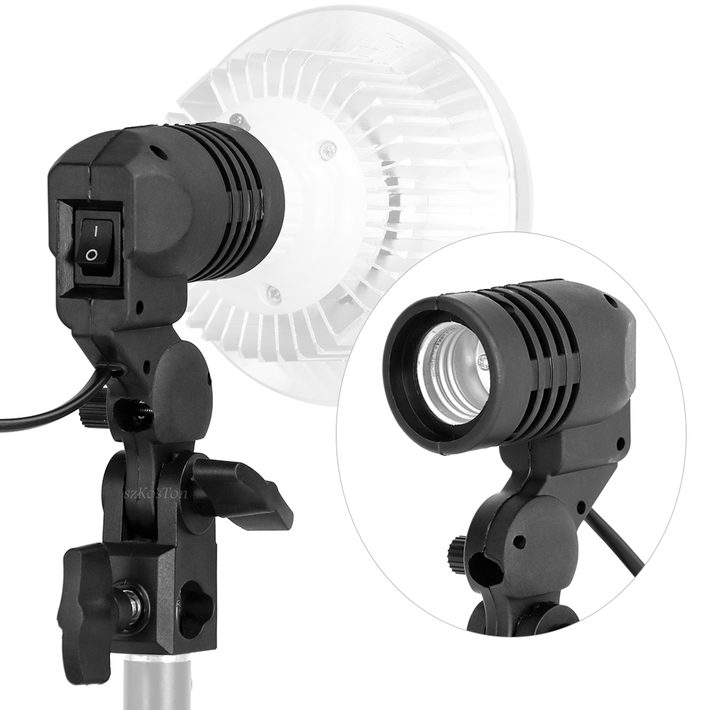 Photography Lighting For Products - Single Head Bulb Holder E27 Socket