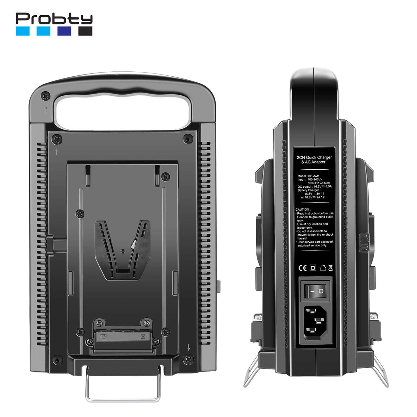 V Mount Battery - V Mount Battery Charger, Dual Channel