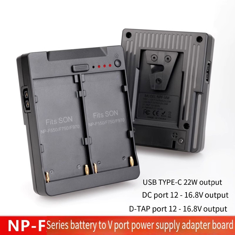 Dual NP-F550/750/970 NP-F Seri - V Mount Battery 리뷰 및 가격