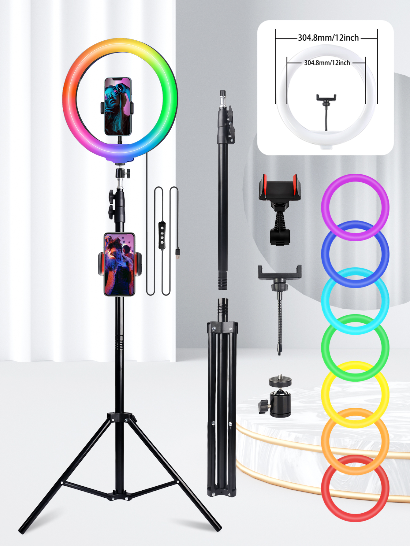 A 10 Inch Professional Selfie  - Photography Lighting Professional 리뷰 및 가격