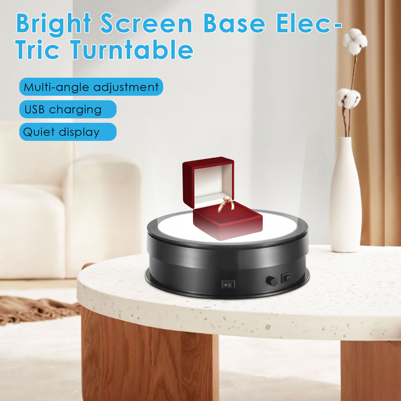 20 CM Lighting Base 360 Degree - Photography Lighting For Products 리뷰 및 가격