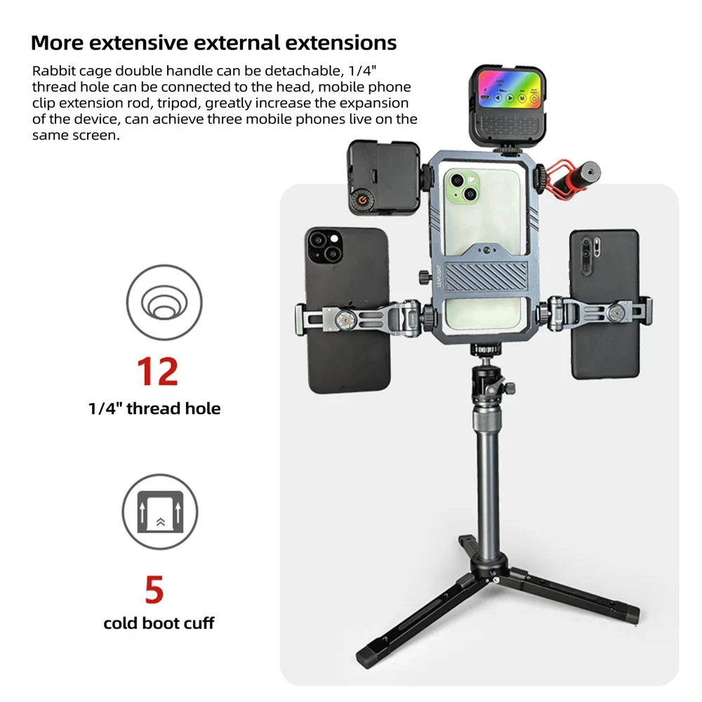 Universal Metal Phone Cage Sma - Photography Lighting Professional 리뷰 및 가격