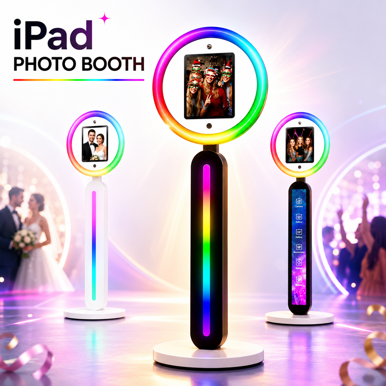 Portable iPad Photo Booth Stan - Photography Lighting Kit Rental 리뷰 및 가격
