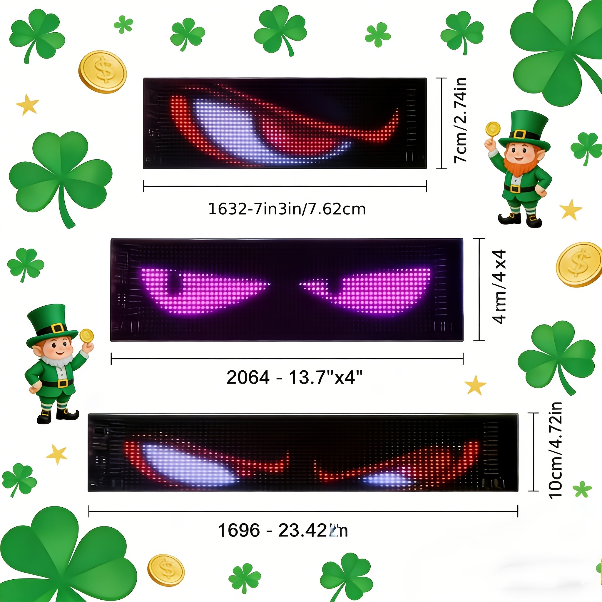 Smart Car LED Display Programm - Video Light Panel Led 리뷰 및 가격