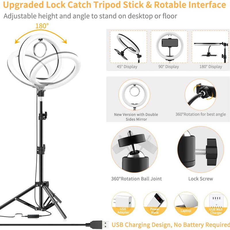 Video Light 16/26/33cm Selfie  - Photography Lighting For Products 리뷰 및 가격