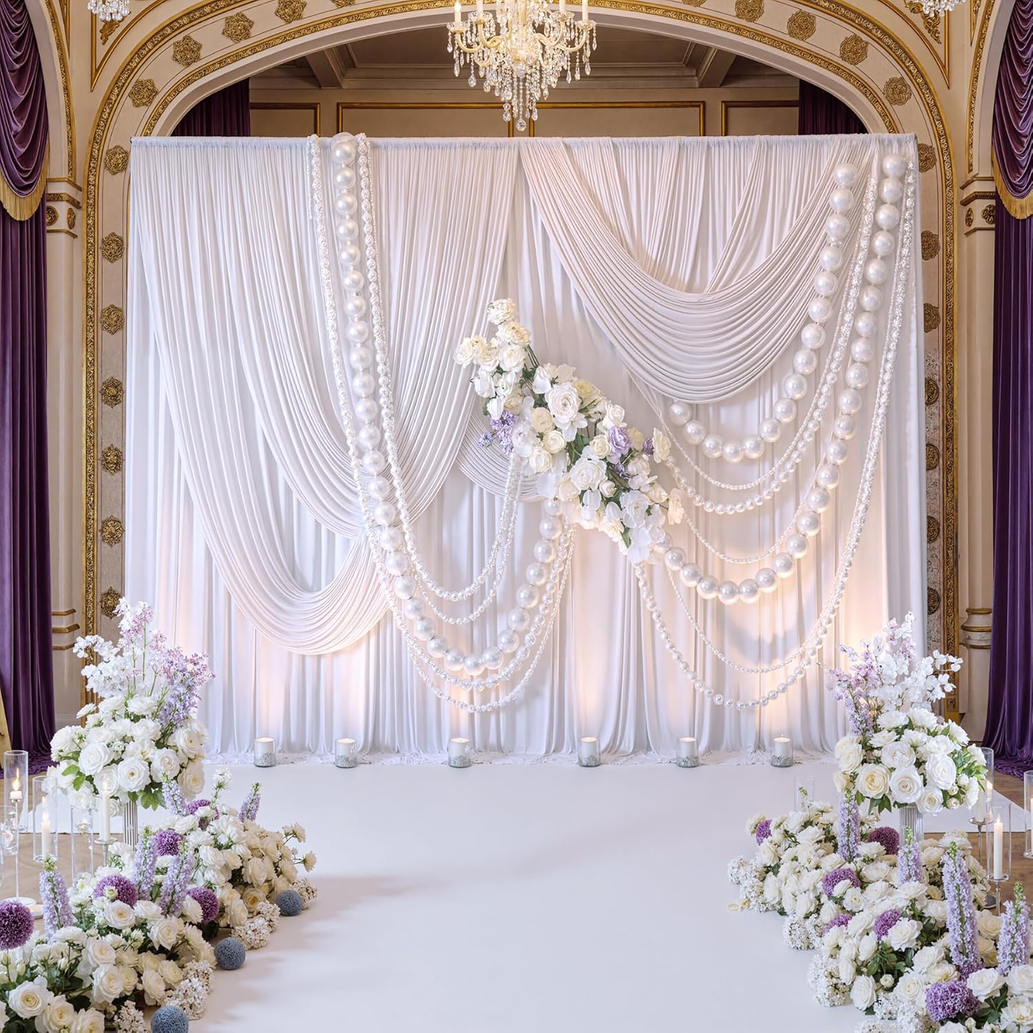 White Backdrop Curtains 10x10  - Photography Lighting For Products 리뷰 및 가격