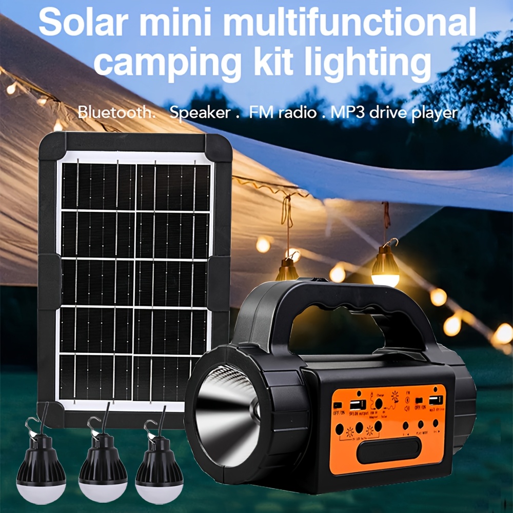 Solar Rechargeable Camping Lig - V Mount Battery 리뷰 및 가격