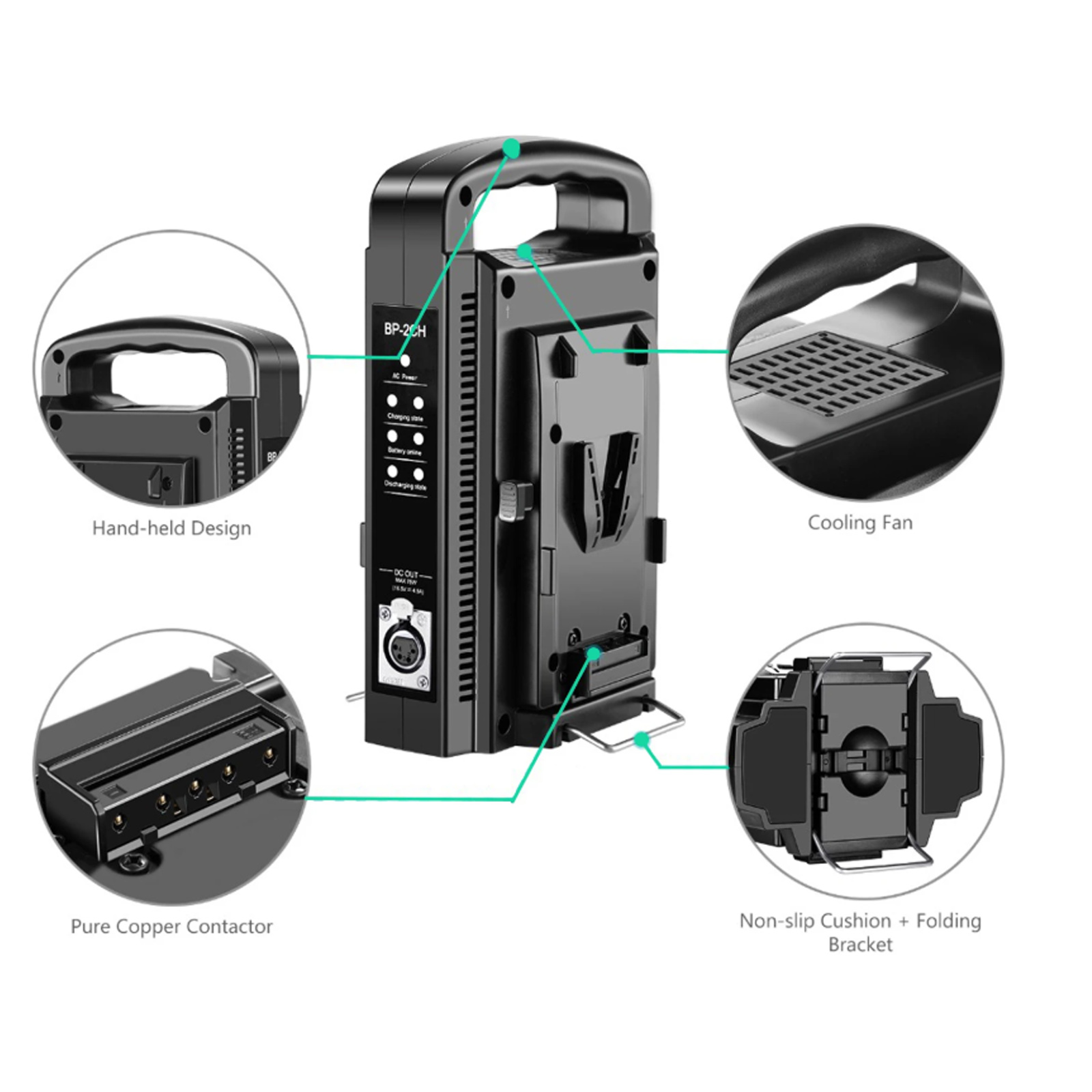 V Mount Battery Charger, Dual  - V Mount Battery 리뷰 및 가격