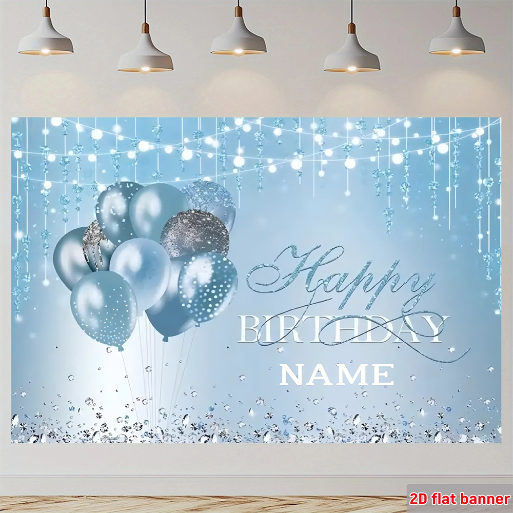 1pc  Happy Birthday Custom Nam - Photography Lighting Name 리뷰 및 가격