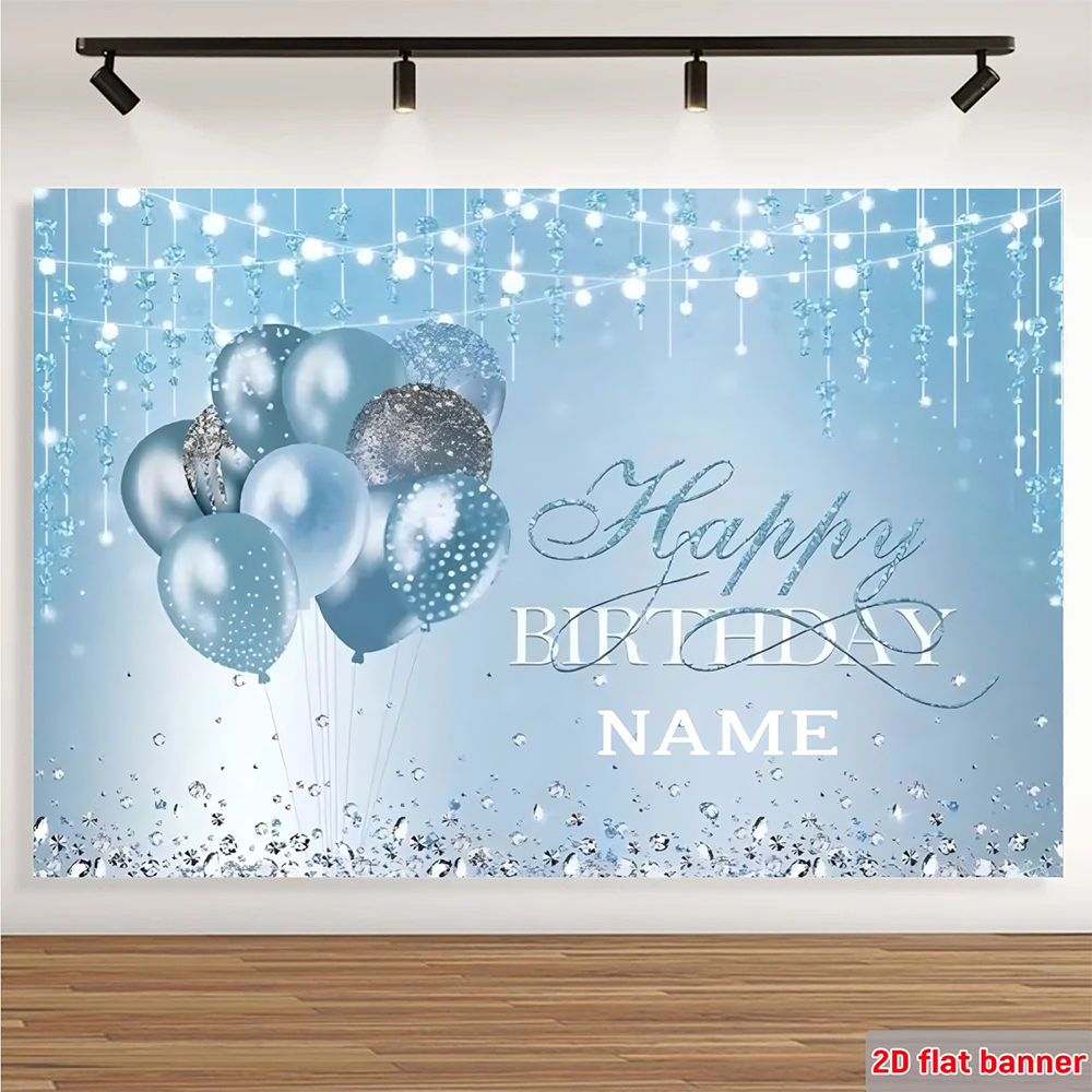 1pc  Happy Birthday Custom Nam - Photography Lighting Name 리뷰 및 가격