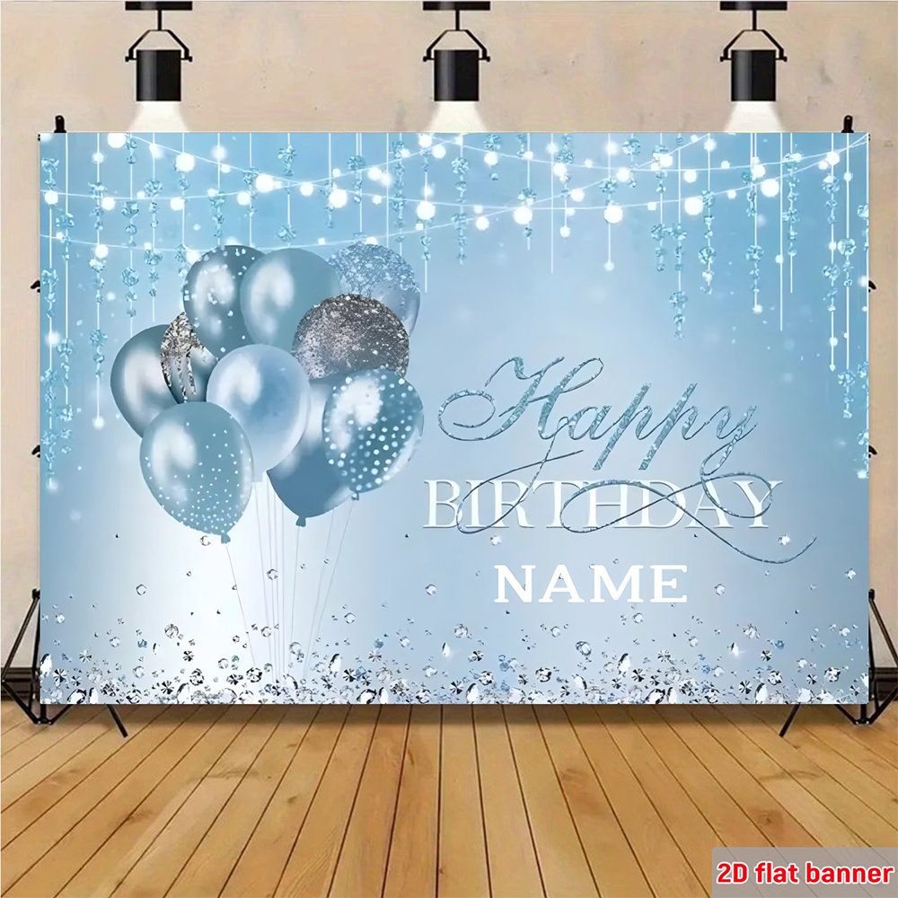 1pc  Happy Birthday Custom Nam - Photography Lighting Name 리뷰 및 가격