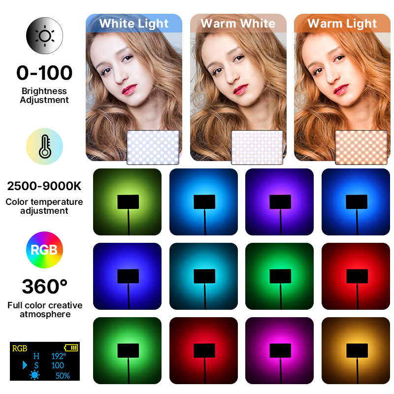 Ulanzi LT003 15W RGB Video Lig - Video Light Panel Led 리뷰 및 가격