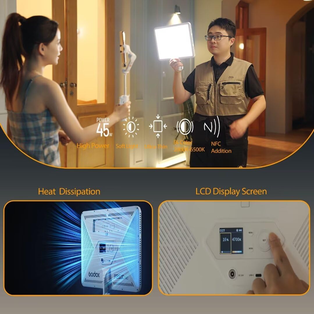 Godox P260C Pro LED Video Ligh - Video Light Panel Led 리뷰 및 가격