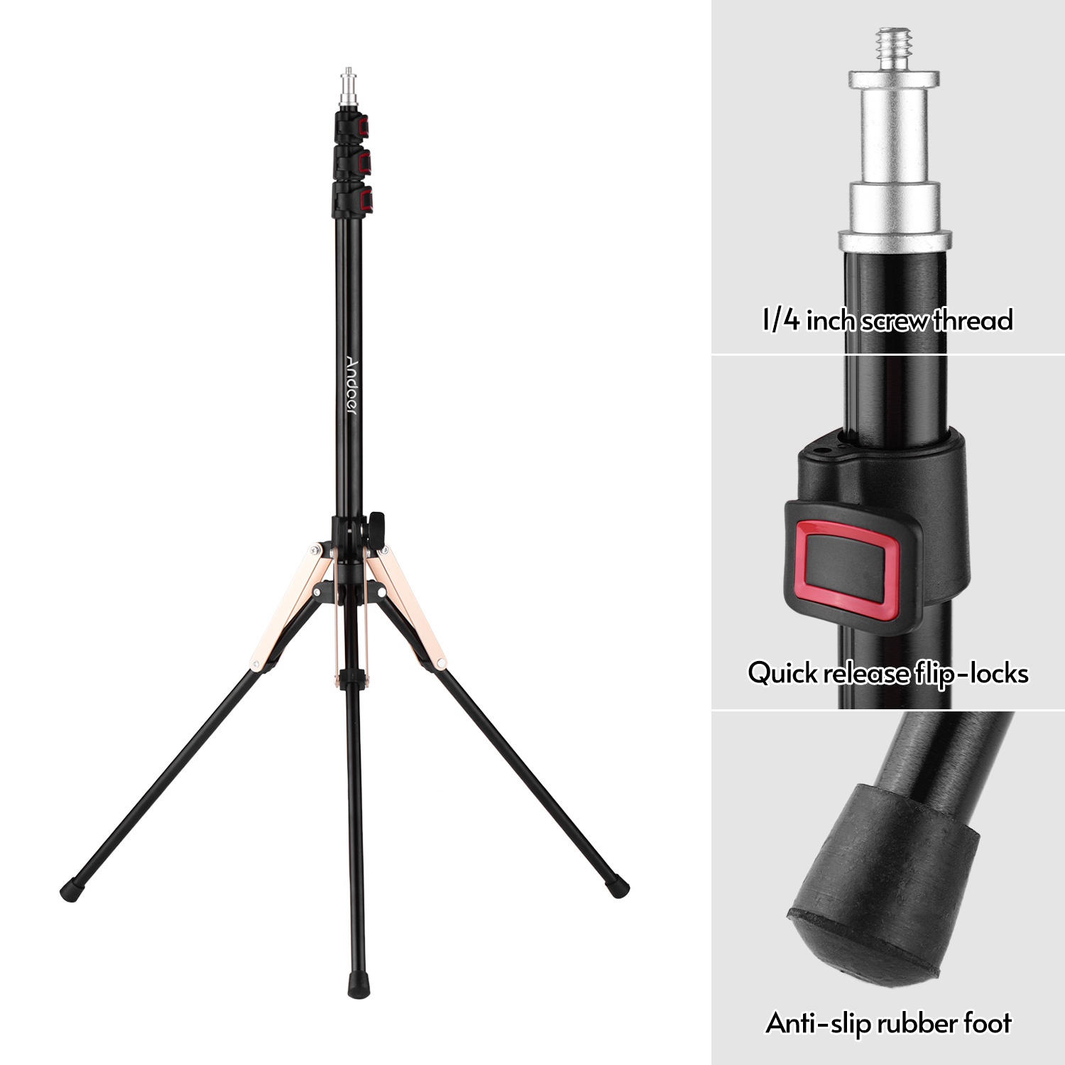 Andoer 190cm/74.8 Inch Portabl - Photography Lighting Design 리뷰 및 가격